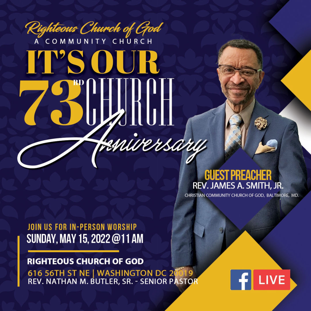73rd Church Anniversary