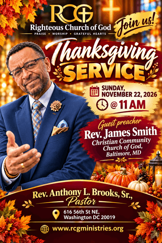 THANKSGIVING SERVICE